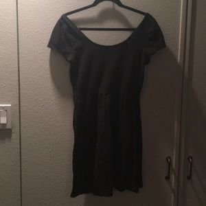 Black stretchy dress